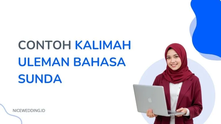 Contoh Kalimah Uleman Bahasa Sunda