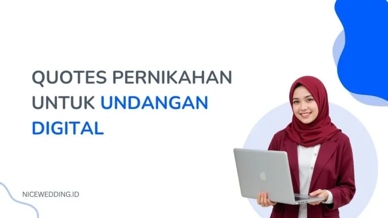 Quotes Pernikahan Untuk Undangan Digital