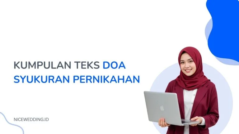 Kumpulan Teks Doa Syukuran Pernikahan