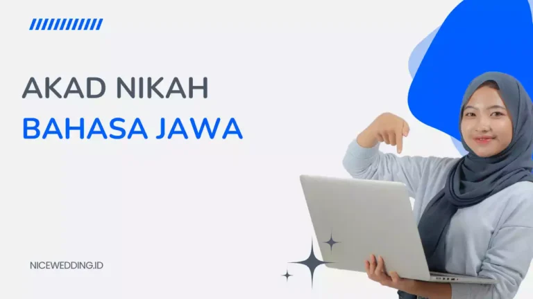 Akad Nikah Bahasa Jawa