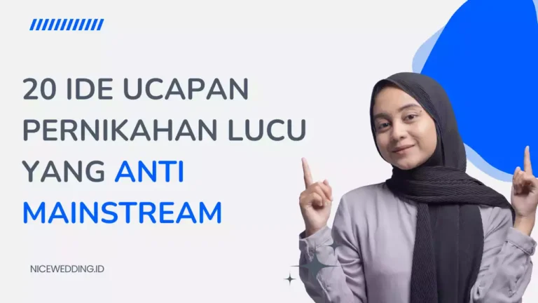 20 Ide Ucapan Pernikahan Lucu