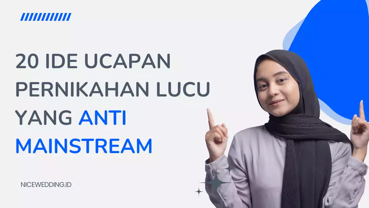 20 Ide Ucapan Pernikahan Lucu