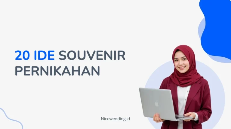 Ide Souvenir Pernikahan