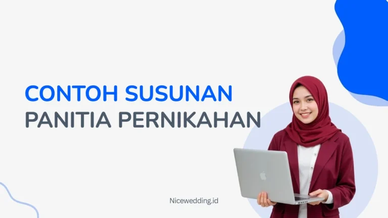 Contoh Susunan Panitia Pernikahan